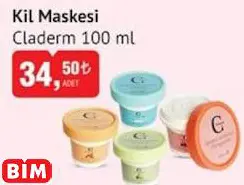 CLADERM KİL MASKESİ CLADERM KİL MASKESİ